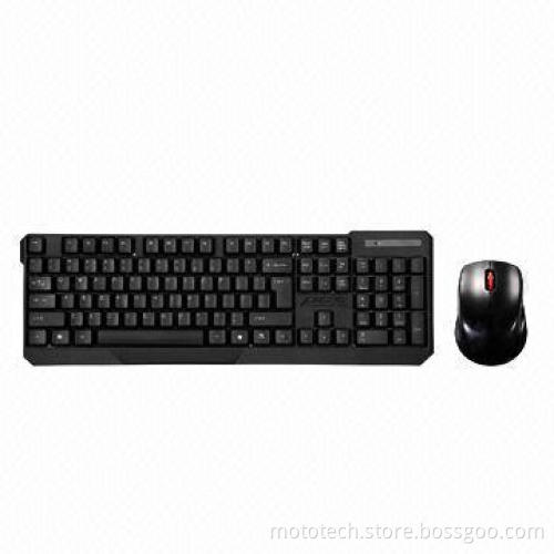 2.4GHz Wireless Mouse and Splash-proof Keyboard Combination